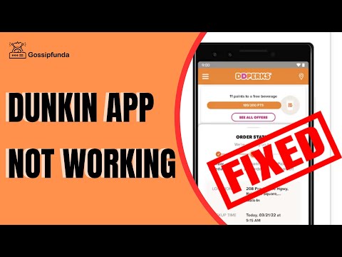 O aplicativo Dunkin não funciona – como consertar