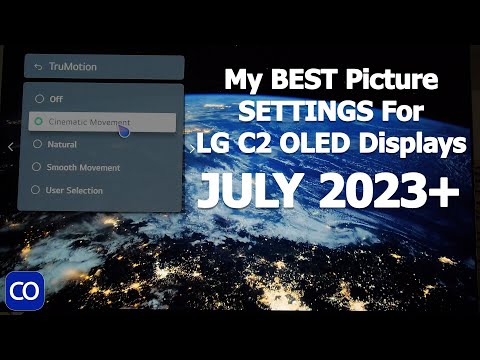 My BEST LG C2 OLED TV Picture Settings For SDR HDR And Dolby Vision