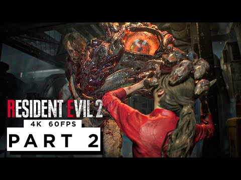 RESIDENT EVIL 2 REMAKE PS5 CLAIRE Walkthrough Gameplay - Part 2 (FULL GAME)