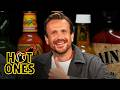Jason Segel Won T Back Down While Eating Spicy Wings Hot Ones