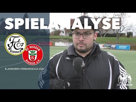 Spielanalyse | FC 07 Bensheim U17 - SC Hessen Dreieich U17 (Verbandsliga)