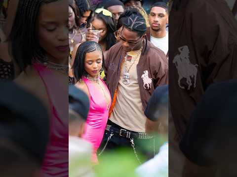 #Tyla & #TravisScott in LONDON for MV!  💕🇬🇧 #youtubeshorts