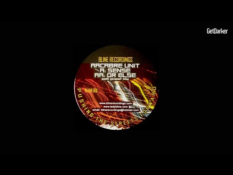Macabre Unit - Sense [Grime Classic]