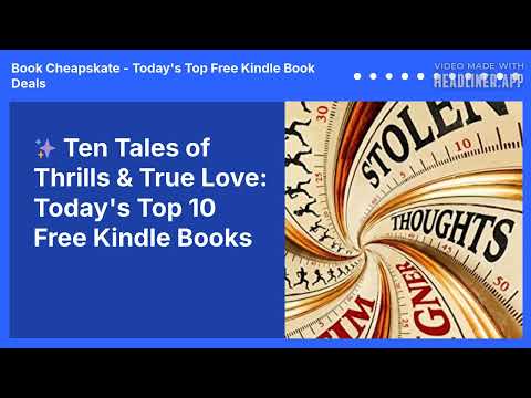✨ Ten Tales of Thrills & True Love: Today's Top 10 Free Kindle Books | Book Cheapskate - Today's...