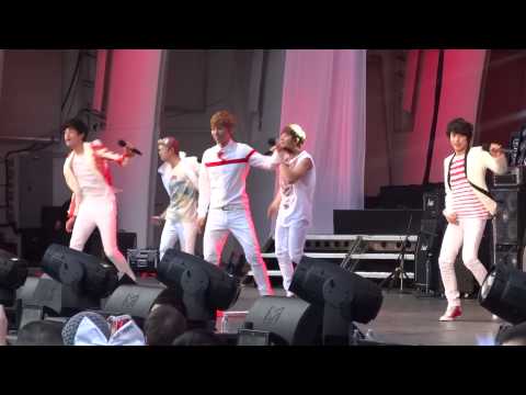 130427 - ZE:A FIVE - The Day We Broke Up @ KMF Hollywood Bowl 2013