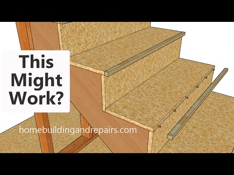 Watch This Video Before Adding New Nosing To Your Stairway Steps -Building And Remodeling Tips
