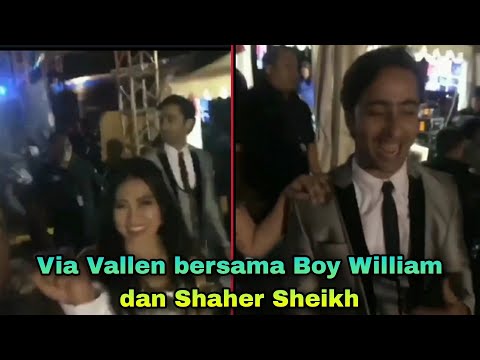 VIA VALLEN BERSAMA BOY WILLIAM DAN SHAHER SHEIKH