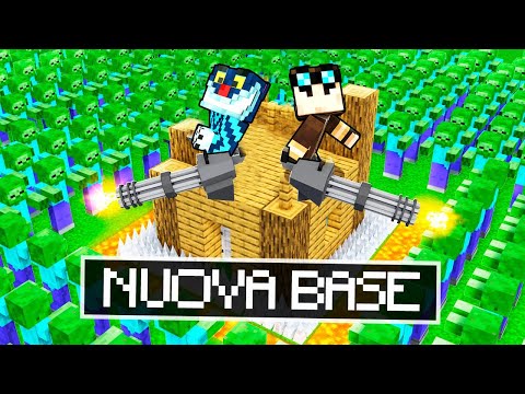 LA NOSTRA BASE SICURA È FINITA SU *MINECRAFT INVASIONE*