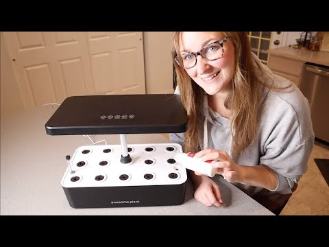 Awesome Plant Indoor Hydroponic Growing System Review | (14 Pods) Plant Germination Kit Home Garden