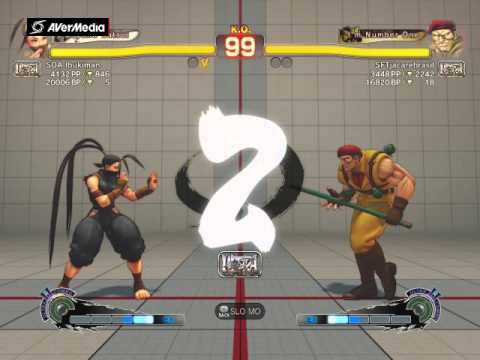 Ultra street fighter IV Ibuki(SOA Ibukiman) vs Rolento(SFTjacarebrasil)