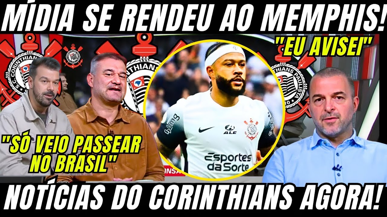 MEMPHIS CALOU A BOCA DA MÍDIA! ZÉ ELIAS DEU UMA AULA AO VIVO! NOTÍCIAS DO CORINTHIANS HOJE