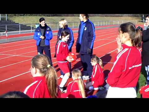 DB Fußball Camp beim 1. FC Lübars: Aylin Yaren