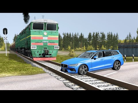 Cars vs Rails #5 – BeamNG.Drive