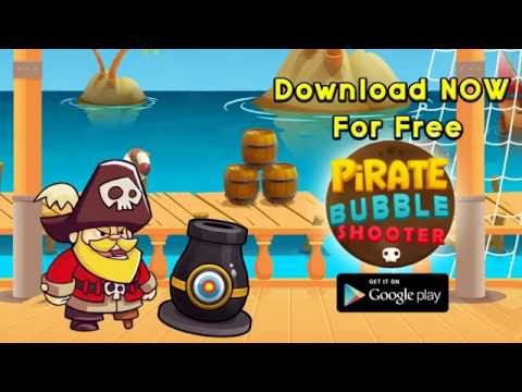 Pirate Bubbles War Kings Caribbean Island Treasure Video