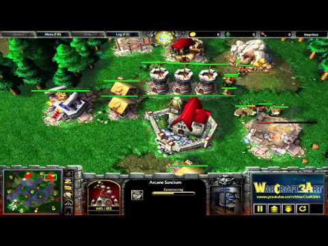 Firelord0.1(HU) vs AnubisTheJackal(NE) - WarCraft 3 Frozen Throne - RN1994