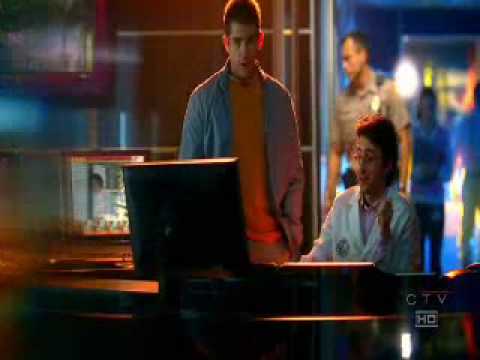 CSI: Miami 5.19 - Ryan & the AV tech - 'Working the new guy?' 'Yeah that's right'