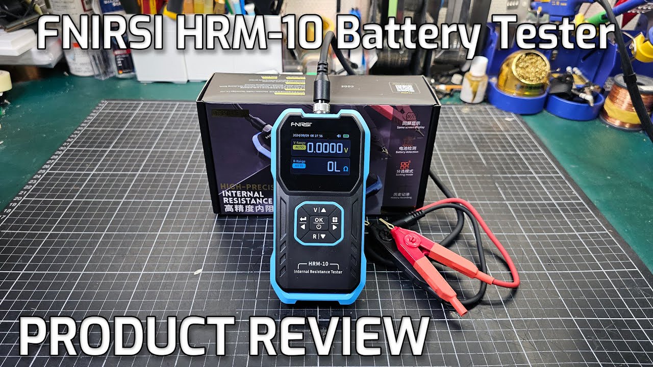 Review: FNIRSI HRM-10 Internal Resistance Tester