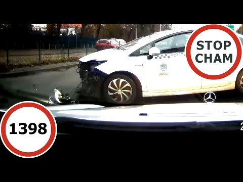 Stop Cham #1398 - Niebezpieczne i chamskie sytuacje na drogach