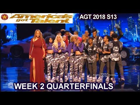 Da Republik Dance Group  THE BEST GROUP YET on LIVE QUARTERFINALS 2 America's Got Talent 2018 AGT