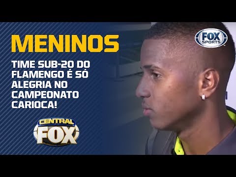 Time Sub-20 do Flamengo é só alegria no Campeonato Carioca!