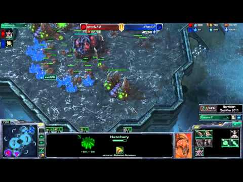 [WCG 2011 Namibia Qualifier #1] - Finals - cYanIDE (P) -vs- aeonNAM (Z) - G2 (Bo5)