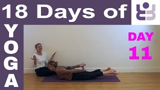 18 Days of Yoga - DAY 11. Iyengar Yoga Tutorial
