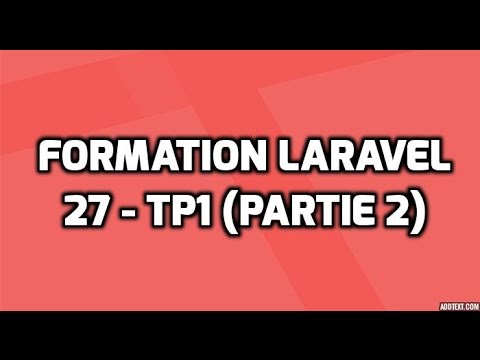 Formation Laravel 5 27 TP 1 Raccourcisseur d URLS Partie 2 6