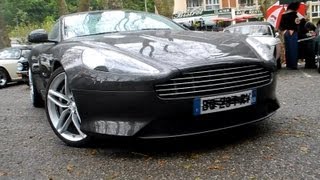 preview picture of video 'ASTON MARTIN VIRAGE /db9 cold Start 2° generation V12 497 cv exhaust SOUND Nantua [HD]'