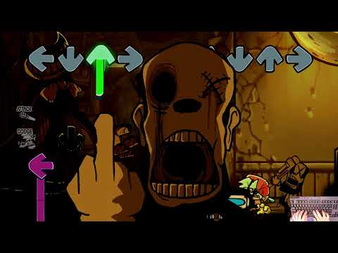 FNF Indie Cross Bendy - Last Reel (1 Miss) (New Mechanic) (4k)