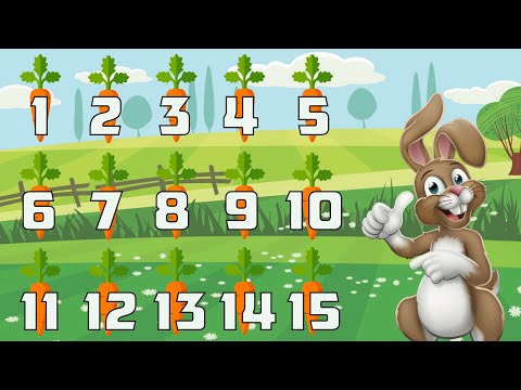 Preschool Learn to Count 1-15 Song - for pre-k, kindergarten counting song for children