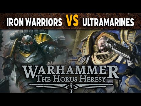 Iron warriors vs Ultra Marines - Warhammer Horus Heresy 3rd Ed Battle Report