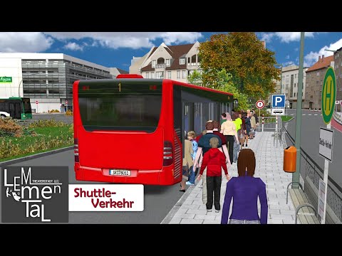 OMSI 2 STADION-SHUTTLE am sonnigen Herbsttag 🚌 | #1290