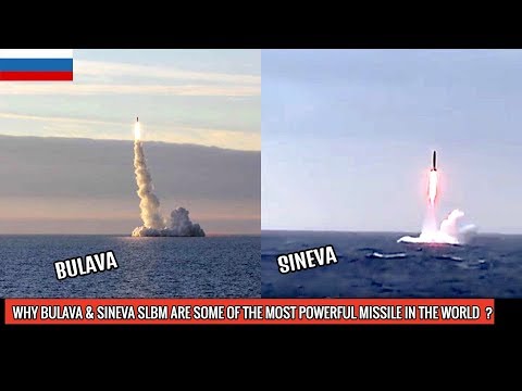RUSSIAN BULAVA AND SINEVA SLBM TESTED !!