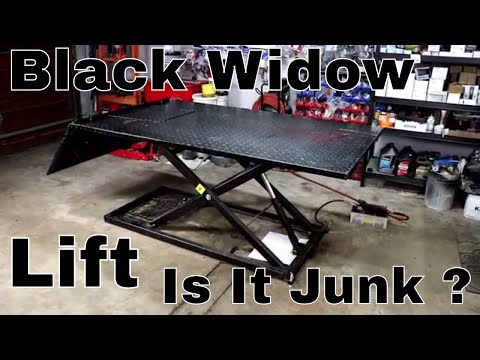 Black Widow Air/ Hydraulic ATV Lift Table Review