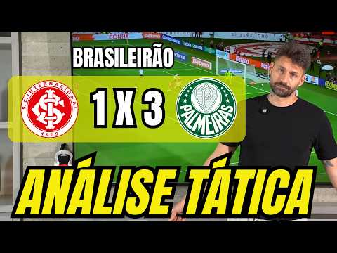 RAFAEL SOBIS FAZ ANÁLISE TÁTICA DE INTERNACIONAL 1 X 3 PALMEIRAS , PELO BRASILEIRÃO 2026