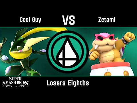 Cool Guy (Greninja) vs Zetami (Bowser Jr.) - Ultimate Losers Eighths - Oregon Arcadian