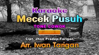 Download lagu Karaoke Lagu Karo  Mecek Pusuh Cowok mp3