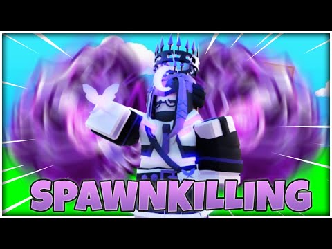 SPAWNKILLING In RANKED With AERY KIT Roblox Bedwars