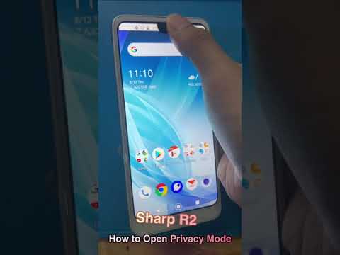 Sharp R2 Privacy Mode #shorts #sharp