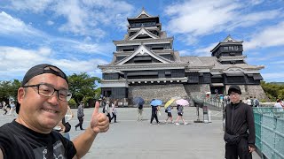 【九州旅2026年5月】その5　青いコペンで熊本県から佐賀県へ！絶賛復興中の熊本城！実寸大のモンキー・D・ルフィ像！大量のキクラゲと野菜の井出ちゃんぽん！弥生時代の吉野ケ里遺跡！【なみよし旅】