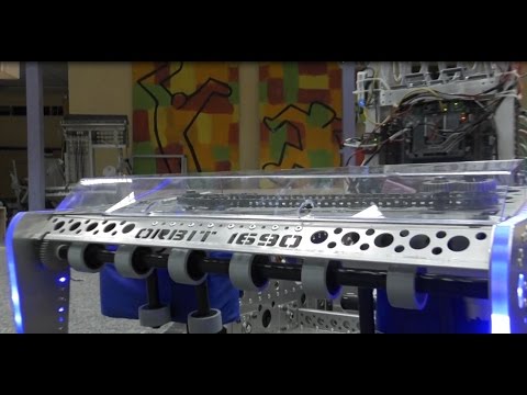FRC team 1690 Orbit 2016 robot reveal - "SKYZER"