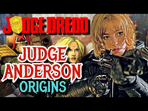 Judge Anderson Origin - This Genius Psychic-Judge Is Judge Dredd's Partner Who Keeps Megaciy-1 Safe