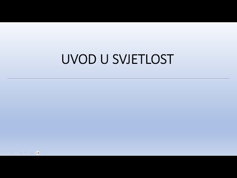 SHVATITE FIZIKU U TRENU! - Fizika 8 - Uvod u svjetlost