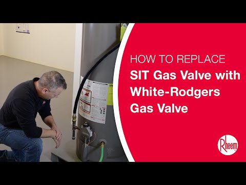 How to Replace a SIT Gas Control Valve with a White Rodgers Gas Control Valve