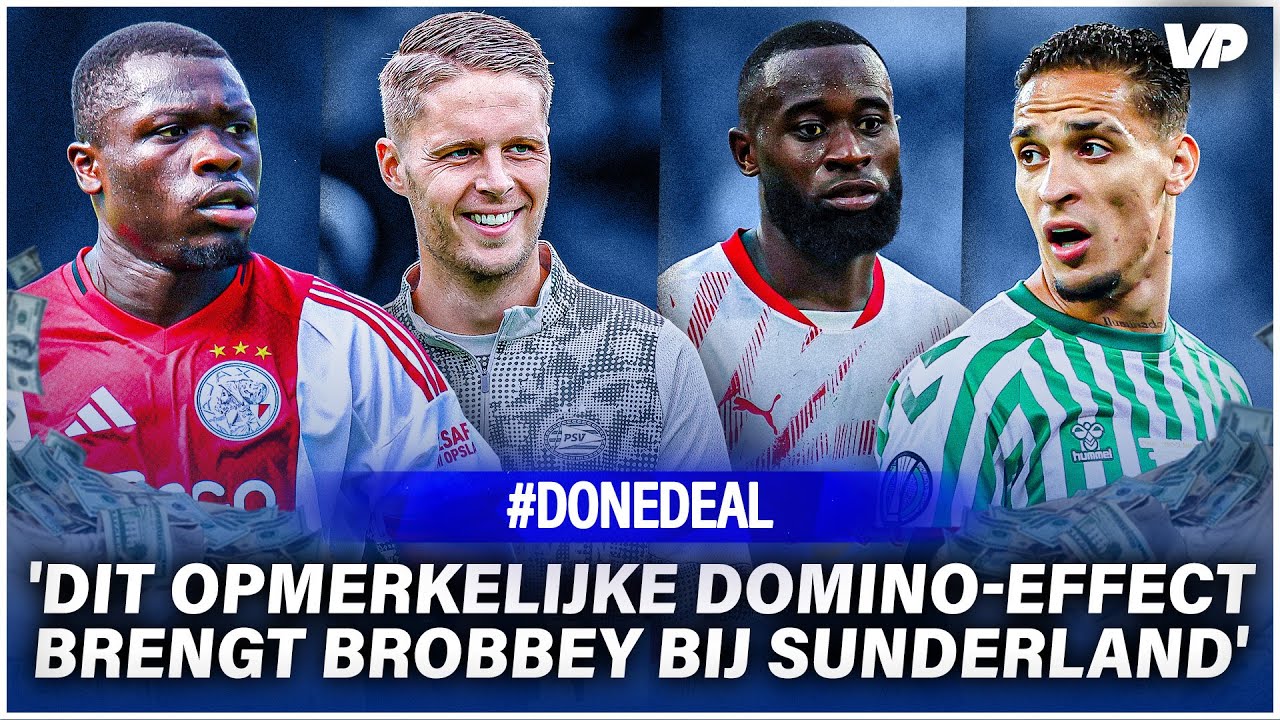 Thumbnail for article: 'Door dit opmerkelijke domino-effect wordt Brobbey speler van Sunderland'
