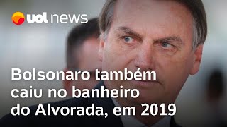 Lula sofre acidente: Bolsonaro também caiu no banheiro do Alvorada e chegou a ter perda de memória