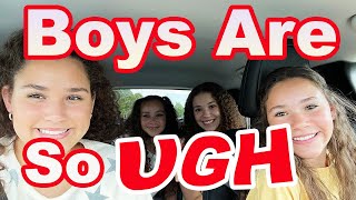 Haschak Sisters - Boys Are So Ugh (Carpool Karaoke)