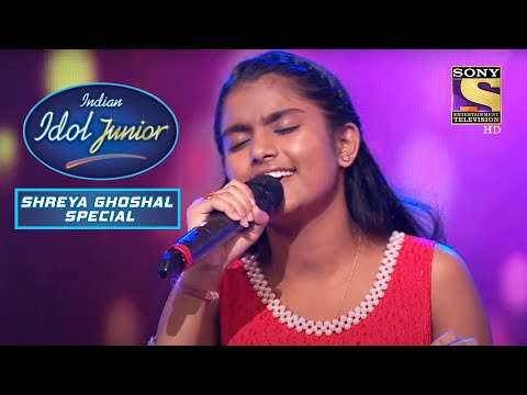 "Jadu Hai Nasha Hai" Gaane Par Nahid Ki Flawless Singing |Indian Idol Junior|Songs Of Shreya Ghoshal