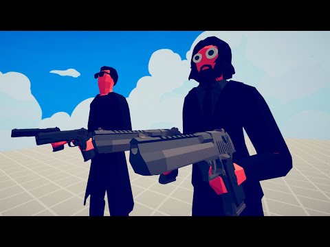JOHN WICK & NEO VS EVERY UNIT IN TABS | Totally Accurate Battle Simulator