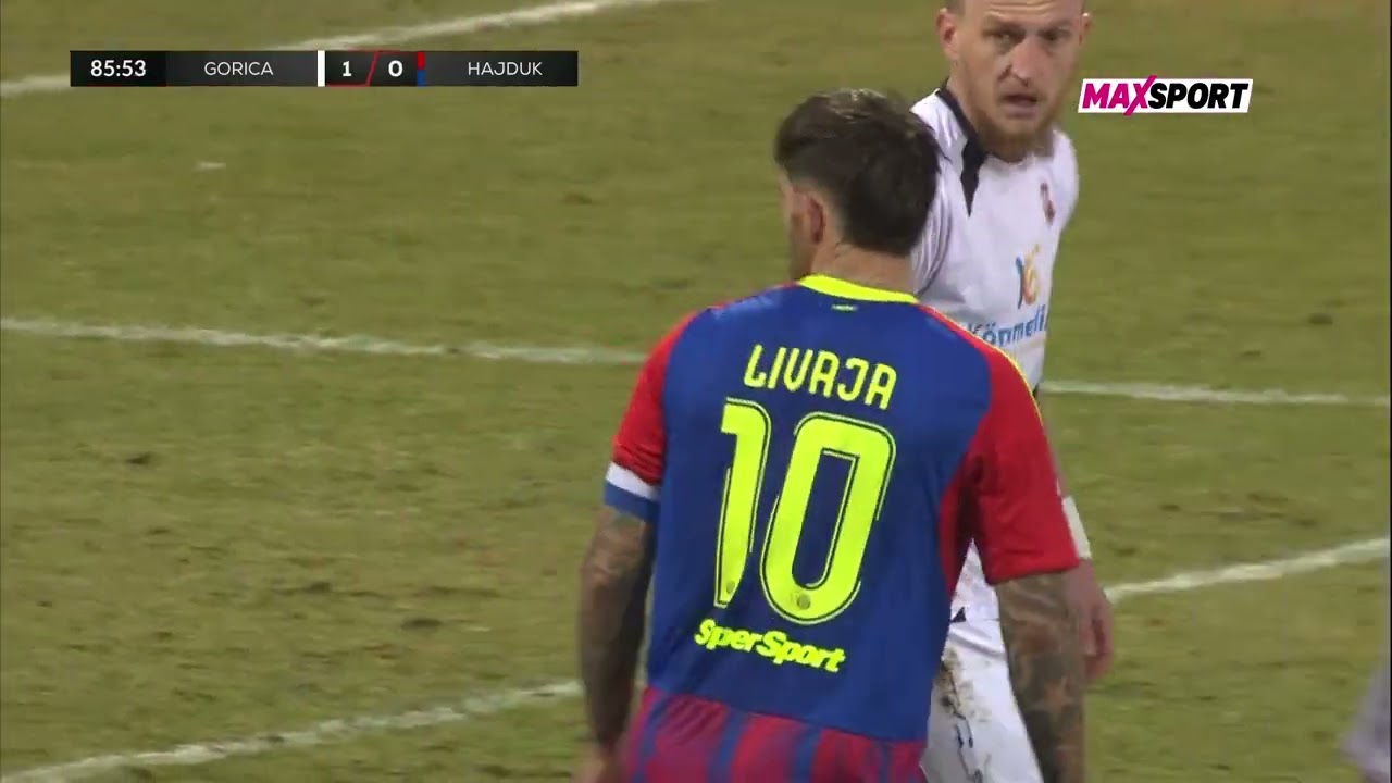 HNK Gorica vs HNK Hajduk Split Highlights